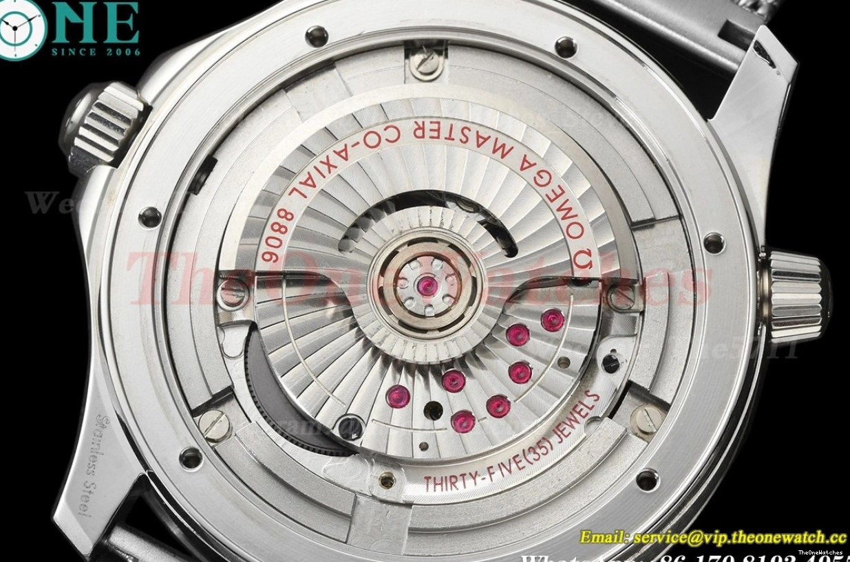 Dial Seamaster Mod SS 300m Blue SS James BLSF 42mm A8806 Bond 60th 0305